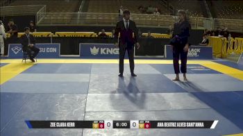 Ana Beatriz Alves Sant'anna vs Zoe Clara Kerr 2025 Pan Jiu Jitsu IBJJF Championship