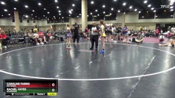 120 lbs Cons. Round 1 - Rachel Hayes, NoWorries vs Caroline Farris, Big Money