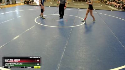 126G Cons. Round 2 - Daphnie Olsen, Wasilla High School vs Carmen Delgado, Bartlett High