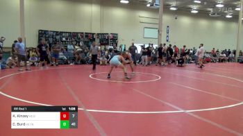 170 lbs Rr Rnd 1 - Kaleb Kinzey, HS OMP vs Christian Burd, HS TNWC Red