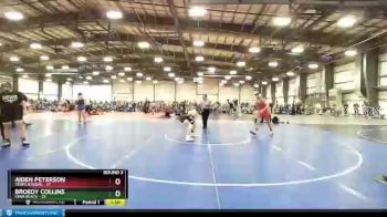 160 lbs Round 3 (6 Team) - Broedy Collins, Iowa Black vs Aiden Peterson, Terps Xtreme