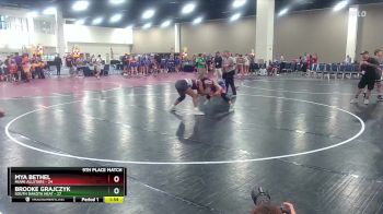 155 lbs Placement (16 Team) - Mya Bethel, MIAMI ALLSTARS vs Brooke Grajczyk, South Dakota Heat