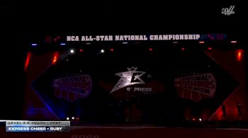 Express Cheer - Ruby [2026 L2.2 Youth - PREP] 2026 NCA All-Star National Championship