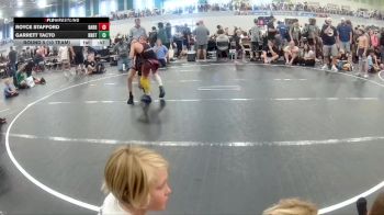 76 lbs Round 5 (10 Team) - Royce Stafford, Team Barracuda vs Garrett Tacto, Roundtree WA