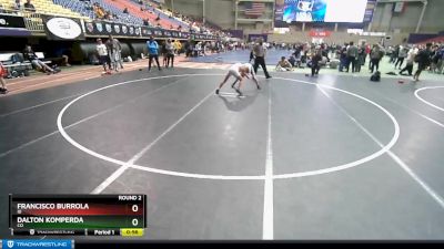 104-105 A Round 2 - Dalton Komperda, CO vs Francisco Burrola, ID
