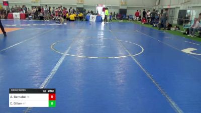 S-150 lbs Consolation - Aj Barnabei, MI vs Carson Gillum, KY