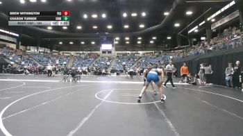 184 lbs Champ. Round 1 - Drew Withington, Pratt Community College vs Chason Turner, Concordia (Neb.)