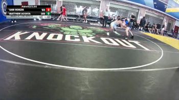 150 White Cons. Semi - Matthew Acosta, Southwest Miami vs Sam Honzik, Wellington Community Hs