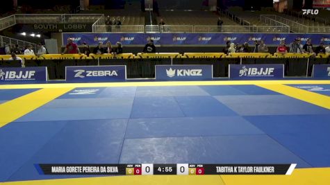 Tabitha K Taylor Faulkner vs Maria Gorete Pereira Da Silva 2026 Pan Jiu Jitsu IBJJF Championship