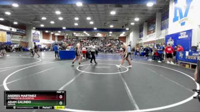 215 lbs Champ. Round 1 - Adam Galindo, Servite vs Andres Martinez, El Dorado HS (Placentia)