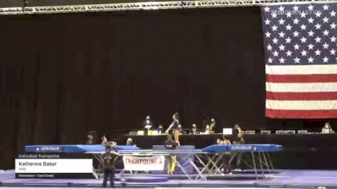 Katherine Baker - Individual Trampoline, NVG - 2021 USA Gymnastics Championships