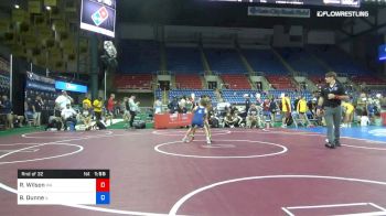 88 lbs Rnd Of 32 - Ryan Wilson, Washington vs Benjamin Dunne, Illinois