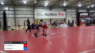 97 kg Round Of 32 - Michael Altomer, NYAC/Curby vs Adham Shalash, Cincinnati RTC