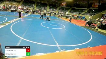 88 lbs Semifinal - Sully Karmon, St. Paris Graham vs Drew Barnes, Cardinal Wrestling Club