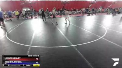 145 lbs Cons. Round 2 - Landon Kenney, IL vs Konnor Johnson, ND