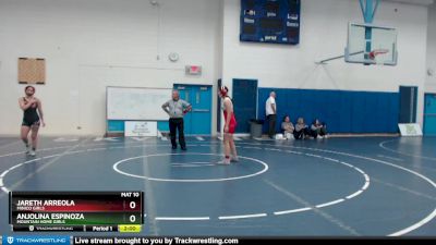 132G Quarterfinal - Anjolina Espinoza, Mountain Home Girls vs Jareth Arreola, Minico Girls