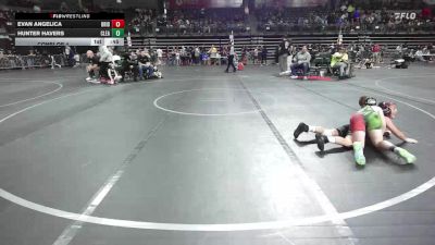 95 lbs Consi Of 4 - Evan Angelica, Bridgewater vs Hunter Havers, Clearview