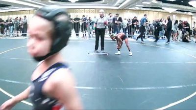 58 lbs Round Of 32 - Roman Carter, Mat Demon WC vs Gabriel Myers, LV Bears WC