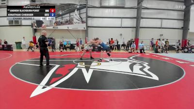 125 kg Champ. Round 2 - Andrew Blackburn-Forst, Bison Wrestling Club vs Jonathan Chesser, Charleston Regional Training Center