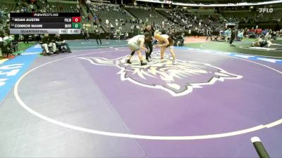 215-4A Quarterfinal - Noah Austin, Palmer H S vs Connor Mann, Mountain View