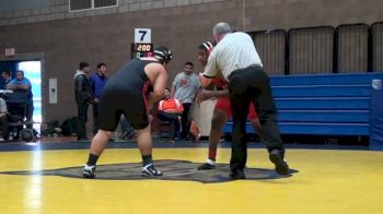 285 lbs r16 Lahmad Evans LV vs. Justin Brooks Selma