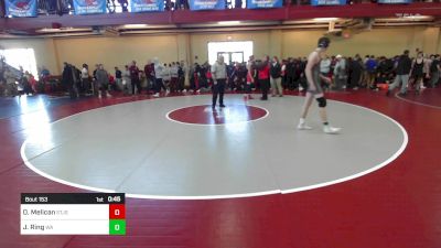 145 lbs Round Of 64 - Oliver Melican, Saint John's vs Jack Ring, Westford Academy