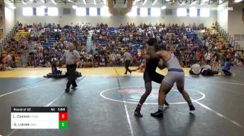 160 lbs Round Of 32 - Luther Casimir, CFWA vs George Llanes, Eagles