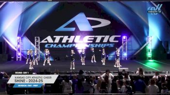 Kansas City Athletic Cheer - SHINE - 2024-25 [2025 L1.1 Tiny - PREP Day 1] 2025 Athletic Championships Kansas City Nationals