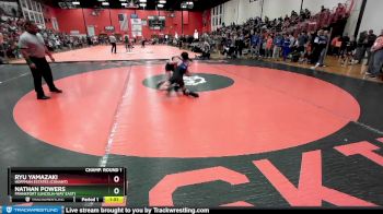 106 lbs Champ. Round 1 - Nathan Powers, Frankfort (LINCOLN-WAY EAST) vs Ryu Yamazaki, Hoffman Estates (CONANT)