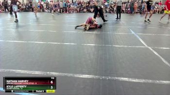 113 lbs Round 1 (6 Team) - Nathan Harvey, Applied Pressure X Kame Style vs Kyle Lafferty, Glynn Coastal