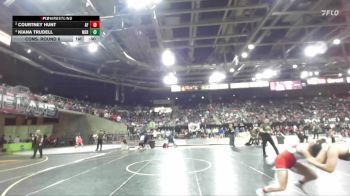 130 lbs Cons. Round 6 - Courtney Hunt, American Falls vs Kiana Trudell, Meridian