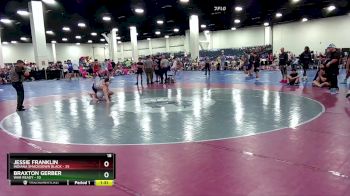 157 lbs Round 5 (6 Team) - Braxton Gerber, War Ready vs Jessie Franklin, Indiana Smackdown Black