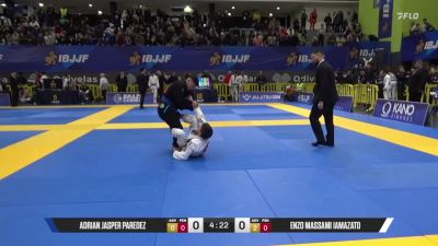 Enzo Massami Iamazato vs Adrian Jasper Paredez 2025 European Jiu ...