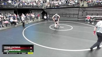 215 lbs Cons. Round 1 - Yitzhak Contreras, Corner Canyon vs Luke Ambercrombie, Herriman