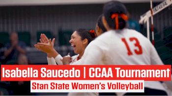 Stan State's Isabella Saucedo Had A Standout Performance In The CCAA Volleyball Tournament