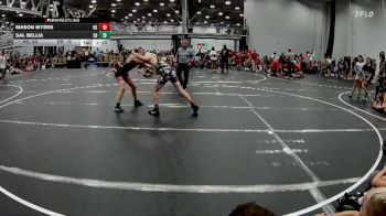 96 lbs Round 3 (8 Team) - Mason Myers, Kardiac Kidz vs Sal Bellia, Smitty`s Barn