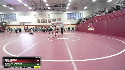 140 lbs Semifinal - Tori Stoner, CHILLICOTHE vs Jocelyn Calvert, LAWSON