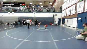 62 lbs Cons. Round 3 - Julien Sanchez, 208 Badgers Wrestling Club vs Jhett Jones, Snake River Wrestling Club
