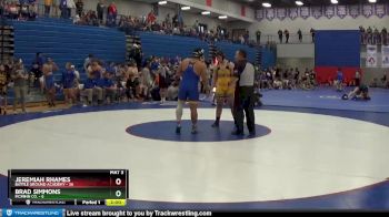 220 lbs Placement (4 Team) - Jeremiah Rhames, Battle Ground Academy vs Brad Simmons, Mcminn Co.
