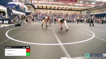 145-155 lbs Rr Rnd 2 - Olivia Cherry, Shelton Wrestling Academy vs Taylea Boylan, Norman Grappling Club