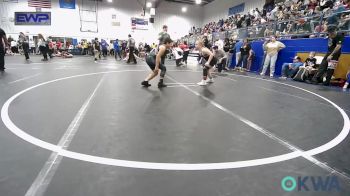 100 lbs Rr Rnd 2 - Zadayah Adams, Lone Grove Takedown Club vs Romeo Wynn, El Reno Wrestling Club