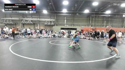 70 lbs Rr Rnd 2 - Hannah Wojcik, NE Whale Beluga - GK8 vs Eva Diaz, Maryland Mana Surge - GK8