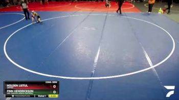 45 lbs Cons. Semi - Holden Listul, UNITED vs Finn Hendrickson, UNC (United North Central)