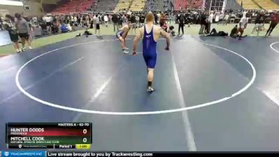 62-70 lbs Quarterfinal - Mitchell Cook, Natural Athlete Wrestling Club vs Hunter Dodds, Mossyrock