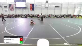 37 lbs Semifinal - Peyton Chelewski, Colorado Outlaws vs Kennon Spear, NexGen WC