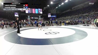 120 lbs Cons. Sub-rd Of 16 - Amaya Hinojosa, CO vs Kooper Griggs, CO