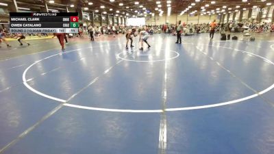 140 lbs Round 2 (10:30am Friday) - Michael Clark, Dynasty Black vs Owen Catalano, Crass Trained