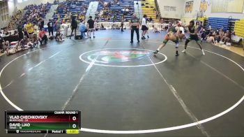 157 lbs Champ Round 1 (16 Team) - David Liao, VHWC vs Vlad Chechkovsky, Black Hive