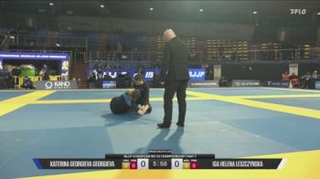 Katerina Georgieva Georgieva vs Iga Helena Leszczynska 2026 IBJJF European NoGi
