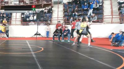 125_B lbs Quarterfinal - Lorenzo Campana, Valley vs Nico DeNardo, Easton
